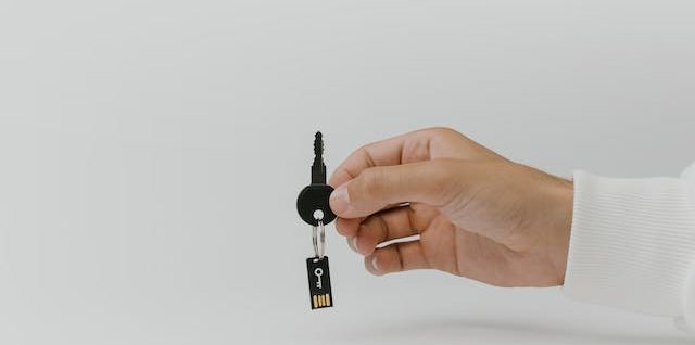 Clé USB à la forme
