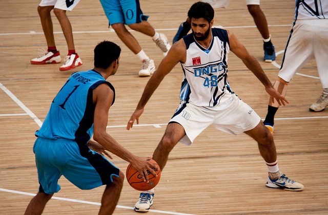 Entraînement basket